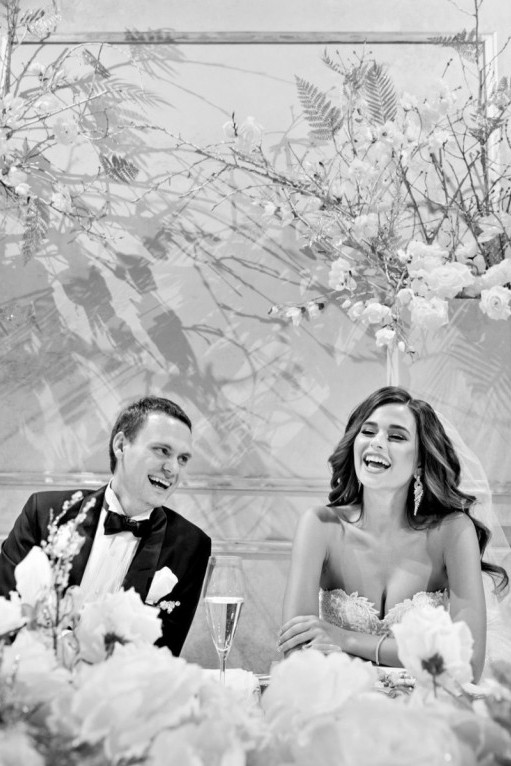 Свадьба в отеле I Пример оформления свадьбы цветами