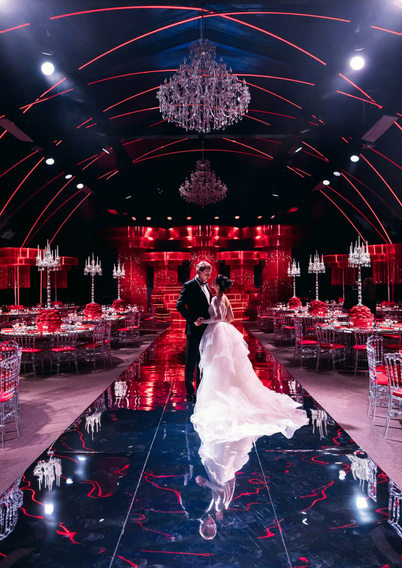 Как создавалась мультимедийная свадьба в старинном замке