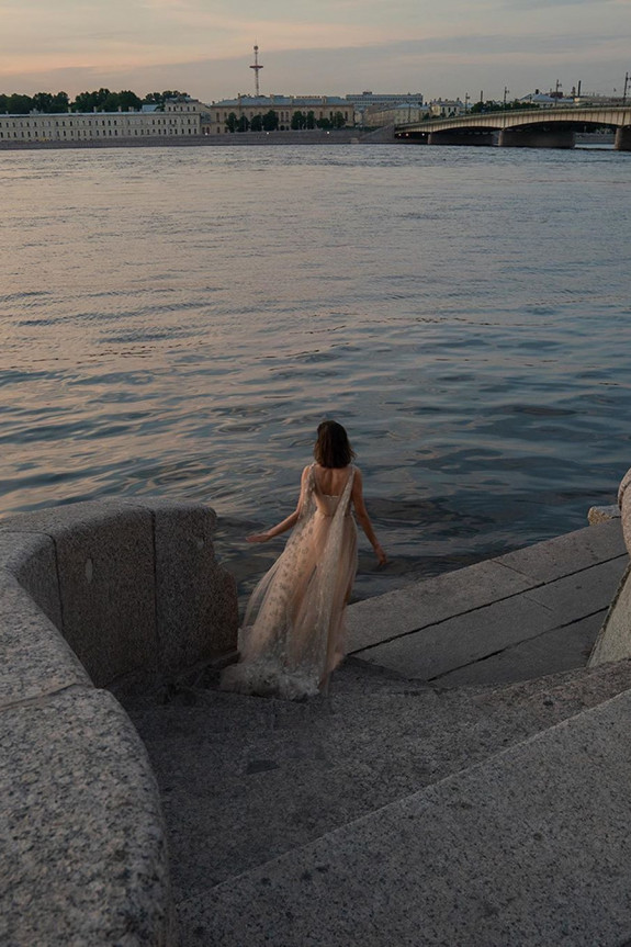 Идея для предсвадебной съемки — фотосессия на