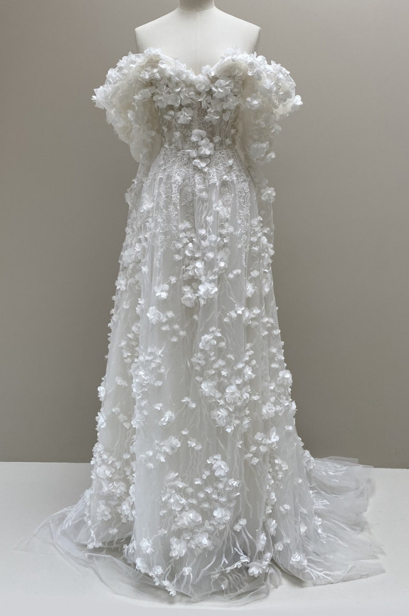 Кружевные свадебные платья | Подборка 12 кружевных платьев в Москве