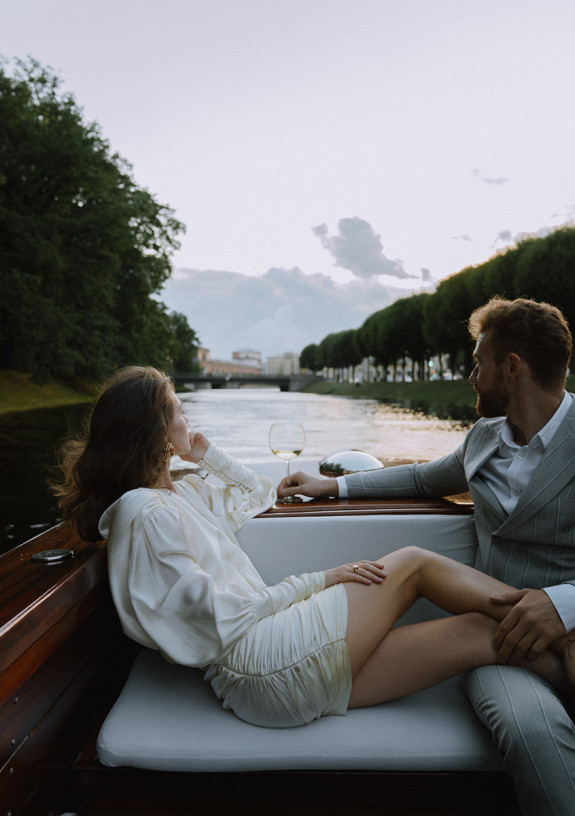 Свадебная фотосессия в Санкт Петербурге | свадебная фотосессия Cпб на катере