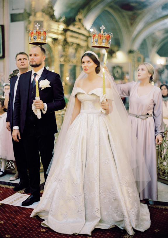 Венчание в церкви в Москве I Обряд венчания I Фото и пример