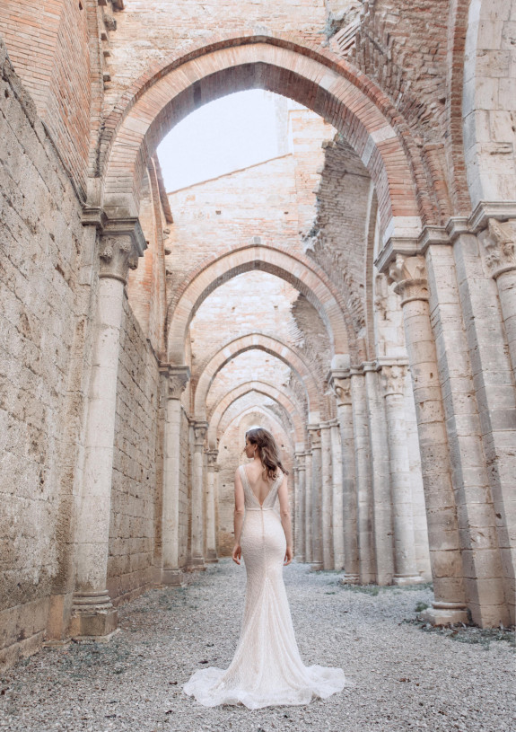 Предсвадебная съёмка в Тоскане