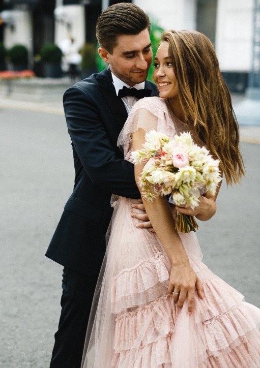 Летняя стильная свадьба в Москве
