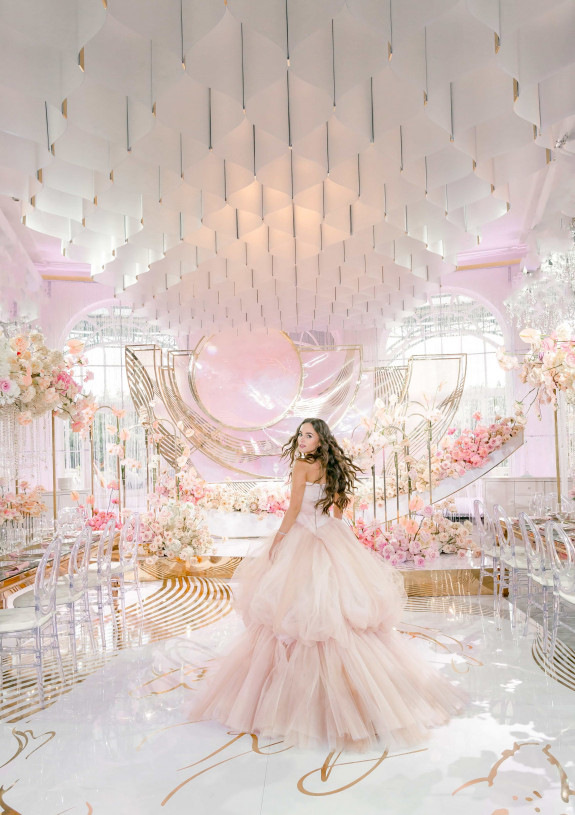 Розовая свадьба | Фото и пример свадьбы в розовых тонах