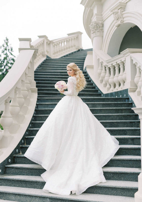 Роскошная свадьба в розово золотом цвете I Фото розово золотой свадьбы