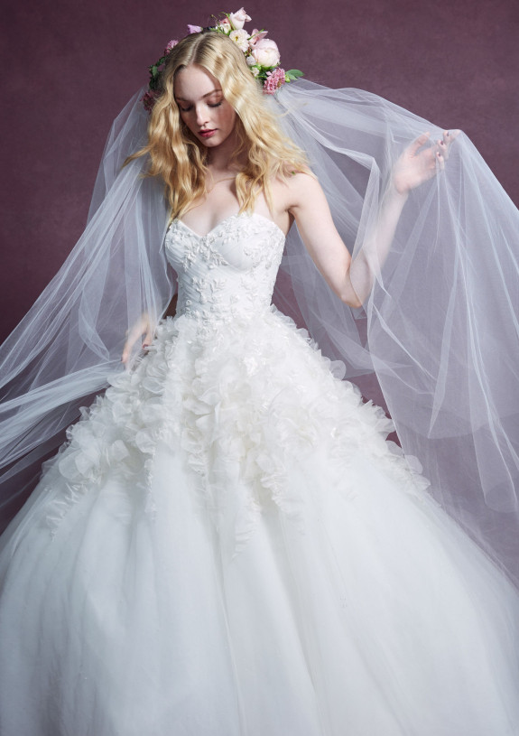 Свадебное платье Marchesa 2020