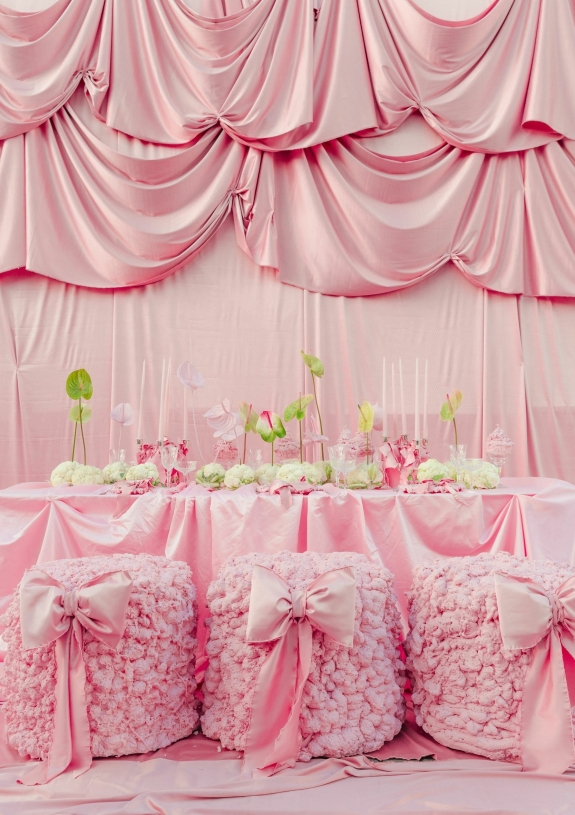 10 годовщина свадьбы — розовая свадьба | С днем свадьбы: как отметила годовщину декоратор Кристина Агеева | Трендовое оформление камерного ужина | Розовый декор