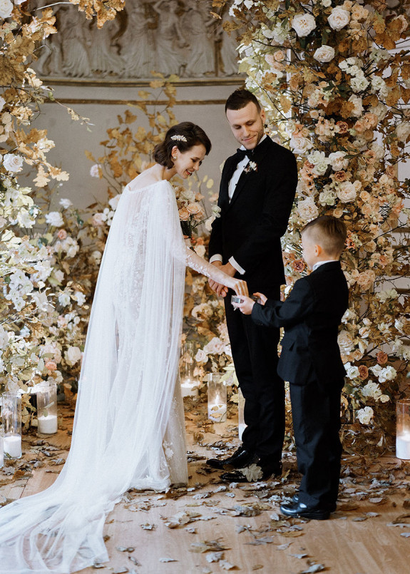Осенняя свадьба Екатерины и Александра в Петербурге