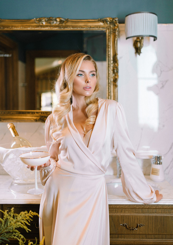 Утро невесты: пример фотосессии в итальянском стиле