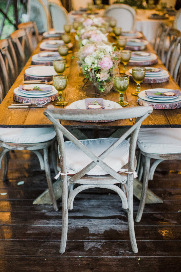 Эко-свадьба в живописному лесу