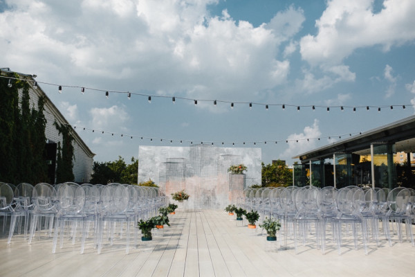 Летняя стильная свадьба в Москве