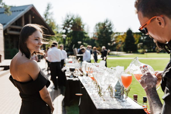 Свадьба в загородном яхт-клубе