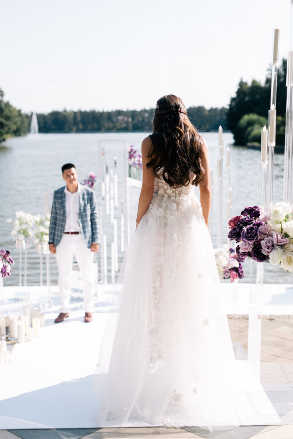 Cвадьба Евгения и Миланы в загородном ресторане