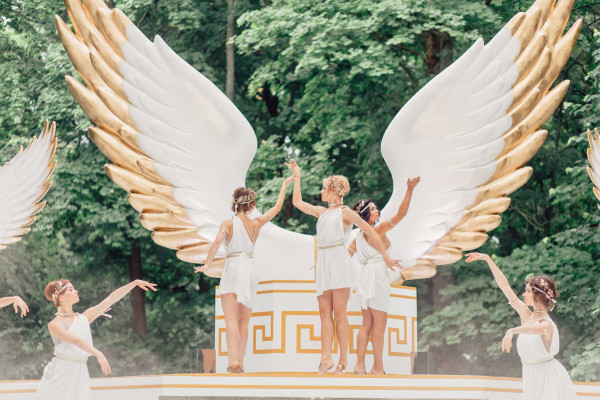 Свадьба хоккеиста Александра Радулова и гимнастки Дарьи