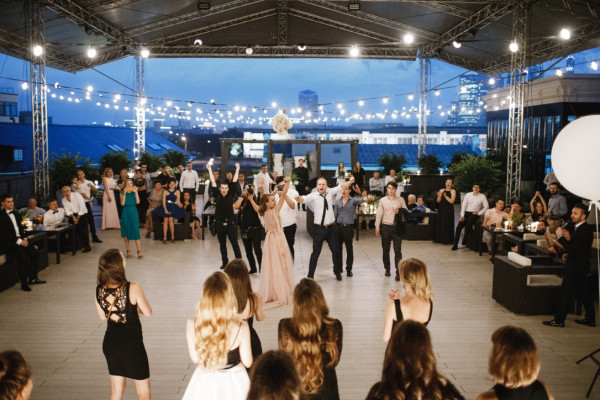 Летняя стильная свадьба в Москве