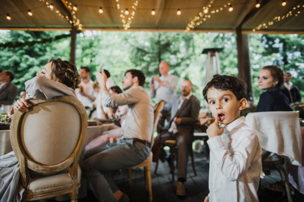 Эко-свадьба в живописному лесу