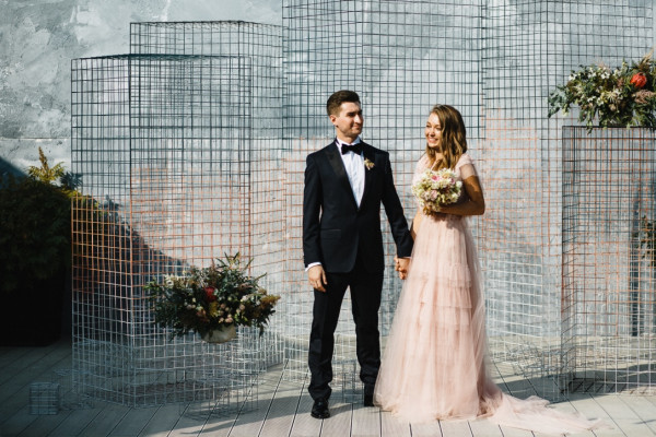 Летняя стильная свадьба в Москве