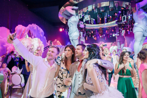 Свадьба хоккеиста Александра Радулова и гимнастки Дарьи