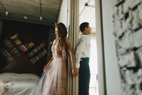 Летняя стильная свадьба в Москве