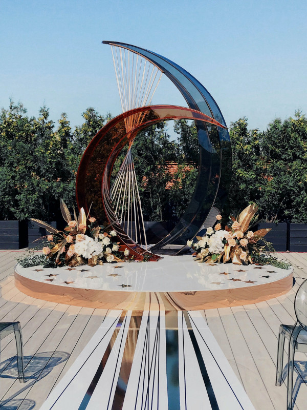 Романтичная свадьба Антона и Анастасии