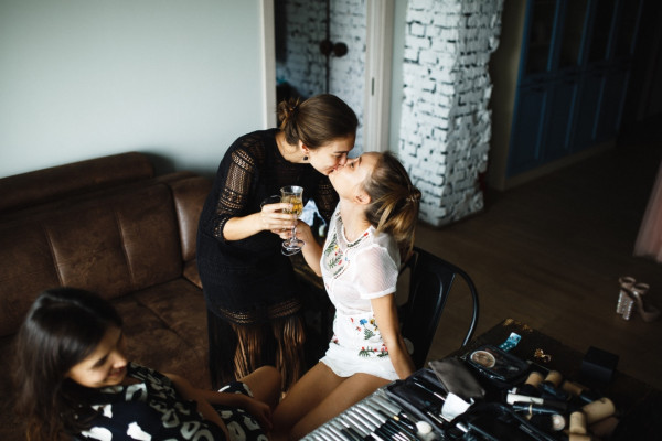 Летняя стильная свадьба в Москве