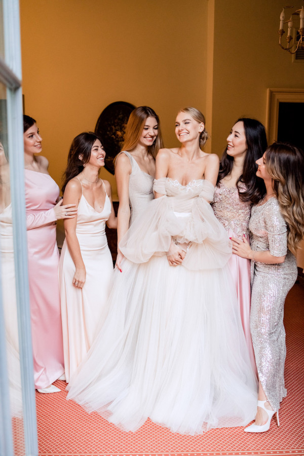 Невероятно нежная камерная свадьба в Италии