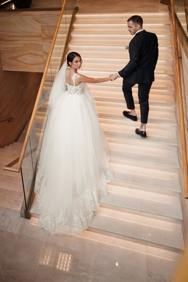 Эмоциональная свадьба в центре Москвы