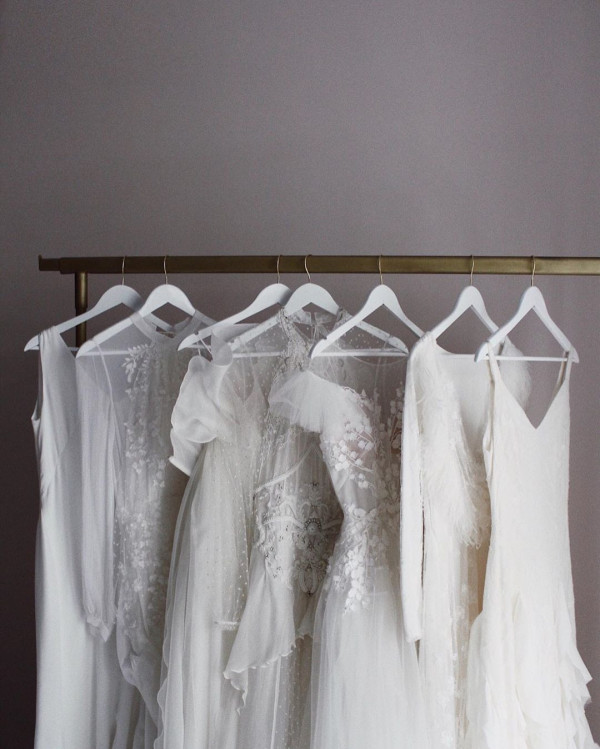 Свадебные платья цвета лаванды