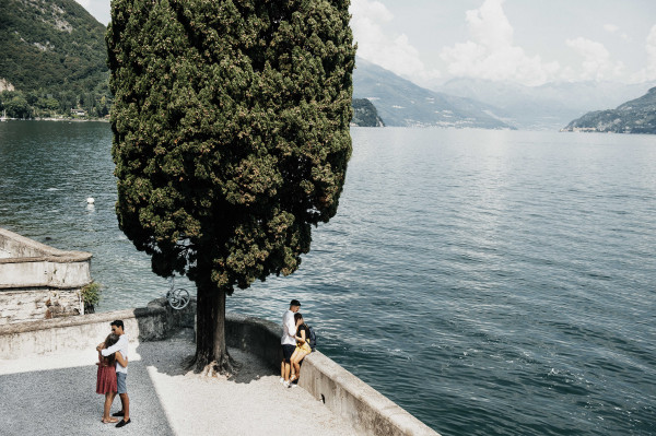 Элегантная свадебная вечеринка в Италии