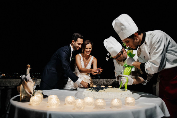 Элегантная свадебная вечеринка в Италии