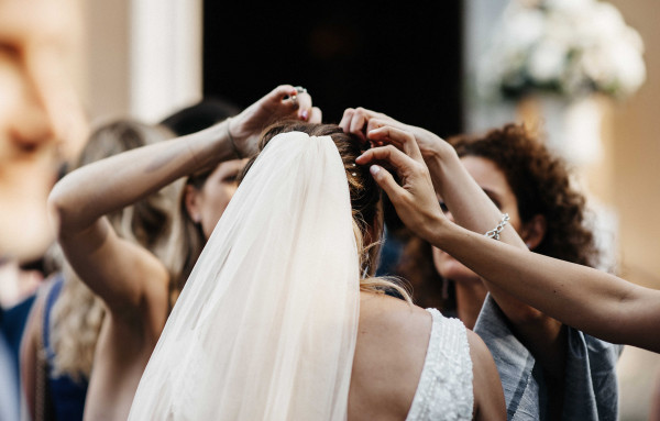 Элегантная свадебная вечеринка в Италии