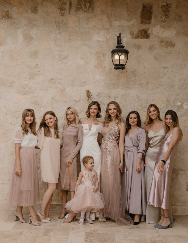 Уютная свадьба в зеленых садах Грузии