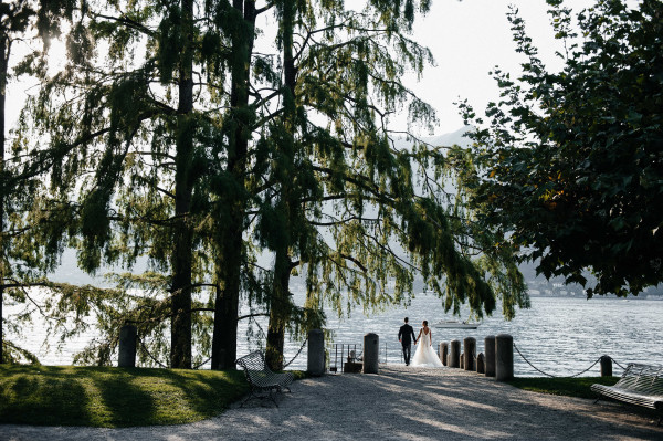 Элегантная свадебная вечеринка в Италии