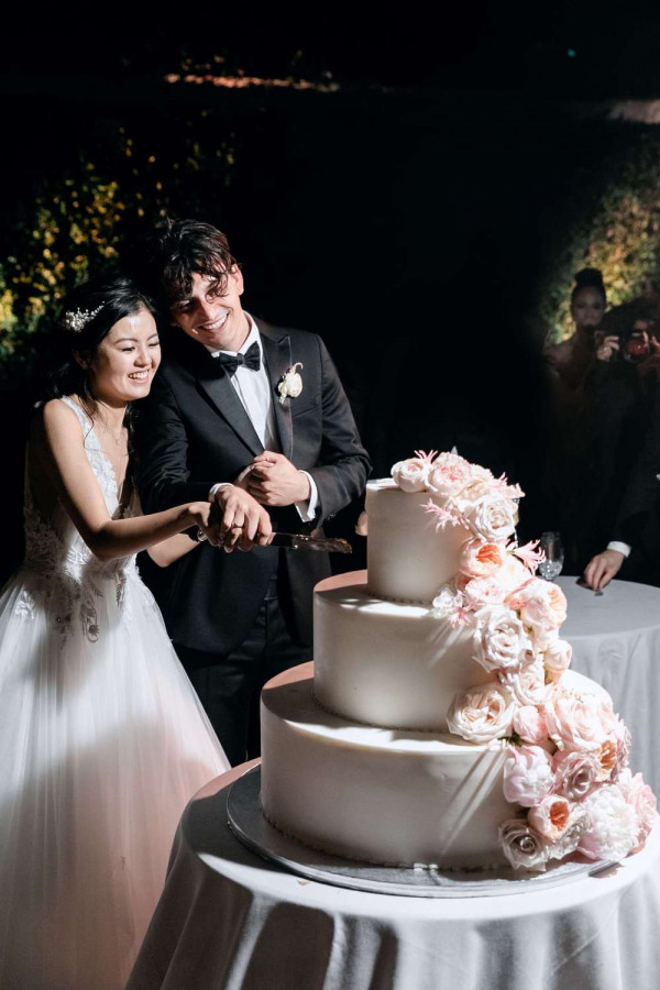 Свадебный ужин на берегу Комо в окружении