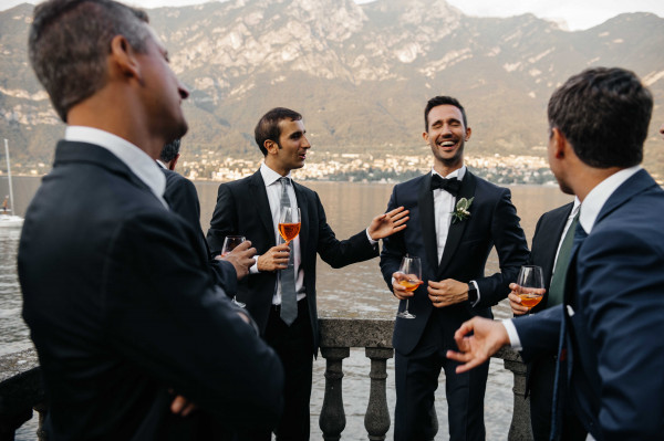 Элегантная свадебная вечеринка в Италии