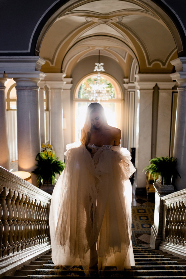 Невероятно нежная камерная свадьба в Италии