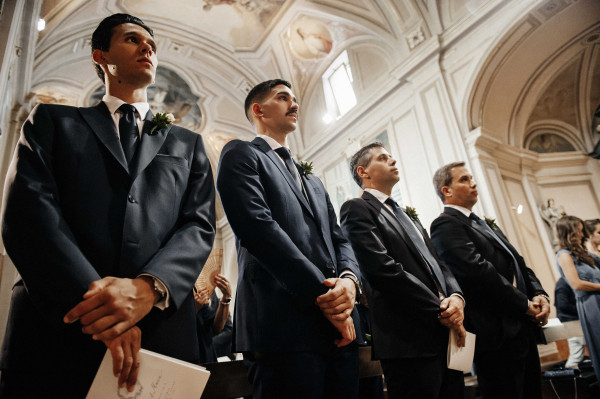 Элегантная свадебная вечеринка в Италии