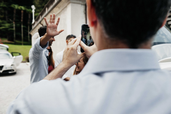 Элегантная свадебная вечеринка в Италии