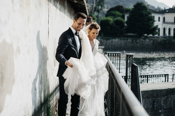 Элегантная свадебная вечеринка в Италии