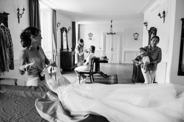 Элегантная свадебная вечеринка в Италии