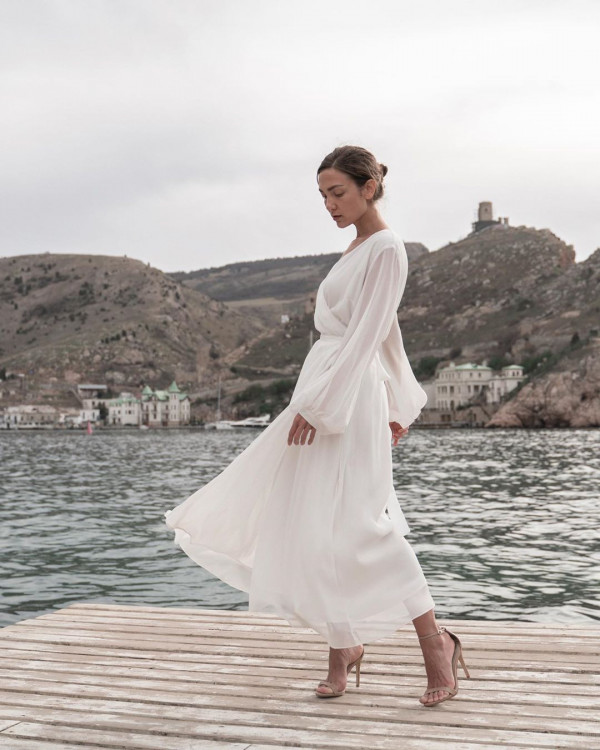 Несвадебные свадебные платья российских брендов