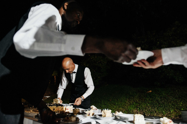 Элегантная свадебная вечеринка в Италии