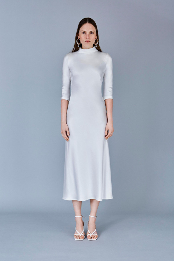 Galvan Bridal 2021 — минимализм, асимметрия и