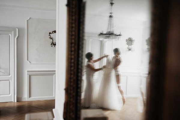 Элегантная свадебная вечеринка в Италии