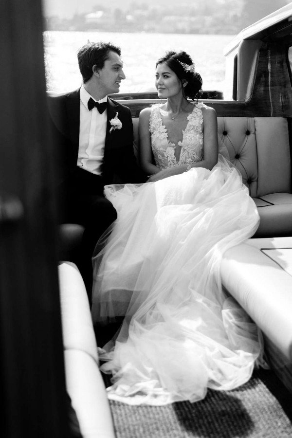 Свадебный ужин на берегу Комо в окружении