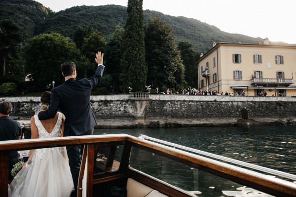 Элегантная свадебная вечеринка в Италии