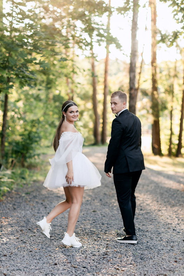 Уютная свадьба в кроссовках