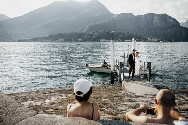 Элегантная свадебная вечеринка в Италии