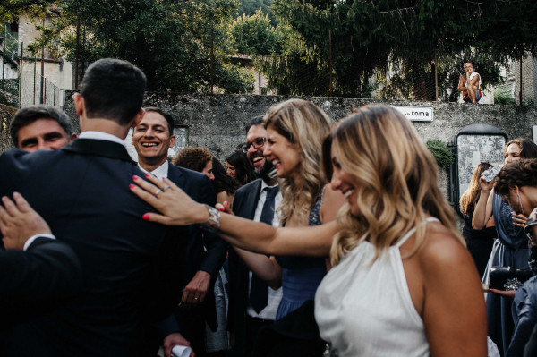 Элегантная свадебная вечеринка в Италии